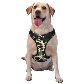 Pet Harness Vest with Quick-Dry, Mold-Resistant Leash: Lightweight and gentle, this outdoor essential ensures comfort and safety for your furry friend (size: M)